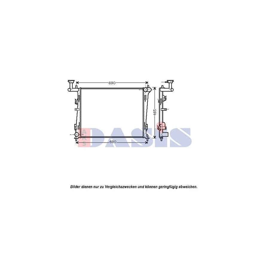 AKS Dasis 740455N Interior Blower