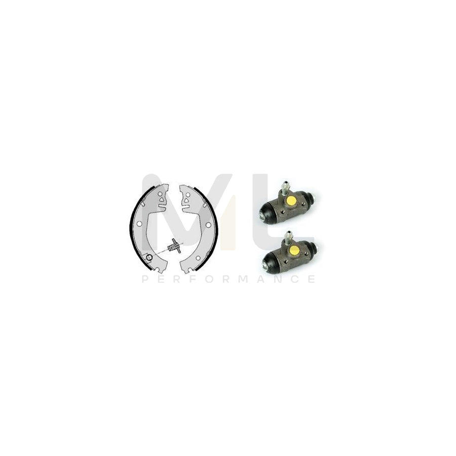 BREMBO STANDARD KIT H 85 025 Brake Shoe Set for SKODA FAVORIT Ø: 200mm | ML Performance Car Parts