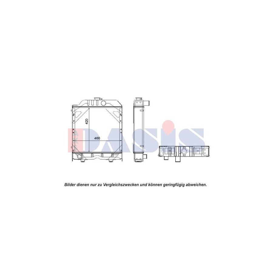 AKS Dasis 440561N Engine Radiator