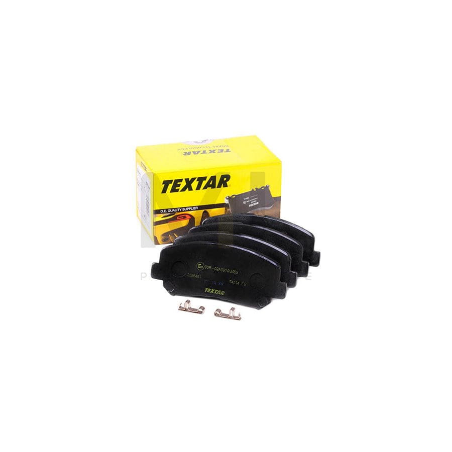 TEXTAR 2556401 Brake pad set incl. wear warning contact | ML Performance Car Parts
