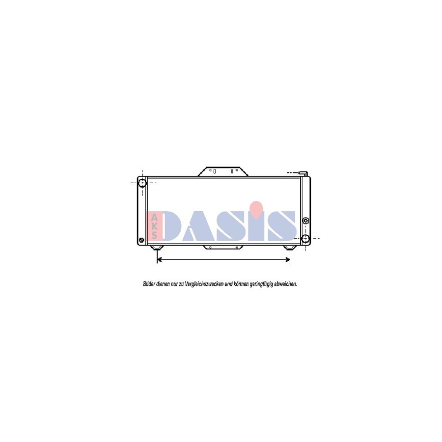 AKS Dasis 180180N Engine Radiator for Alpine A310 Coupe