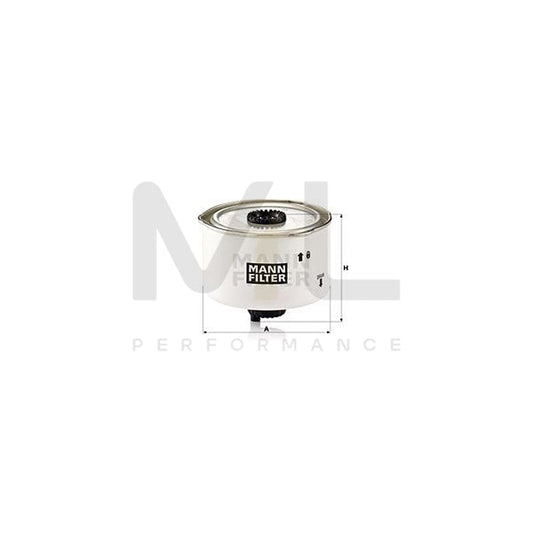 MANN-FILTER WK 8022 Fuel filter Spin-on Filter