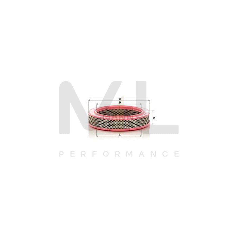 MANN-FILTER C 2649 Air Filter Filter Insert