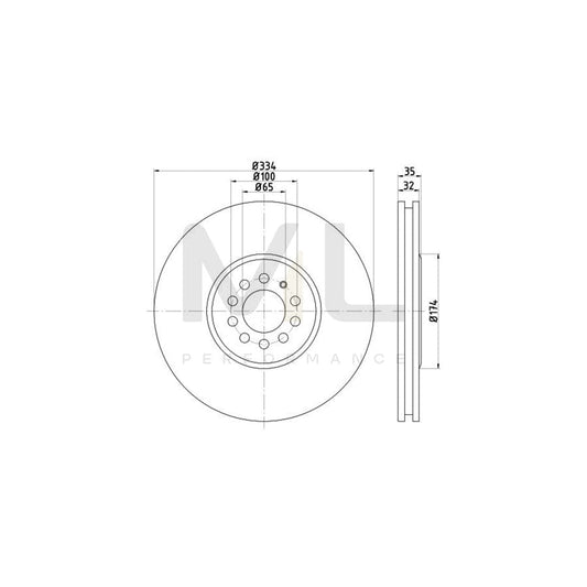 TEXTAR OE-Line 92161510 Brake Disc Internally Vented, Coated, High-carbon, without wheel hub, without wheel studs | ML Performance Car Parts