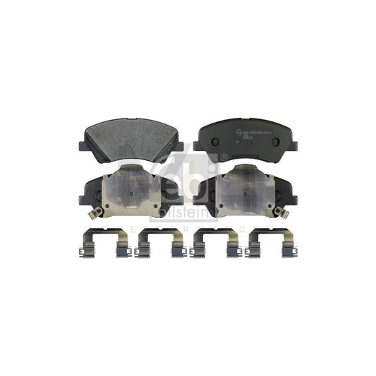 Febi Bilstein 170635 Brake Pad Set Front Axle, With Acoustic Wear Warning