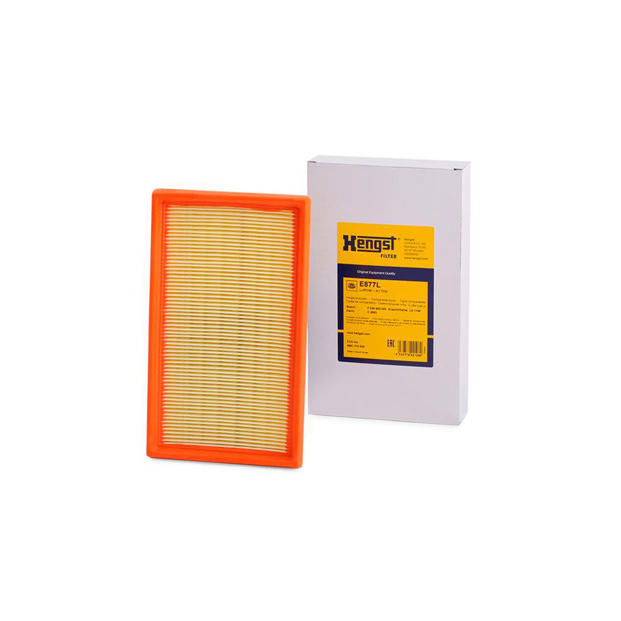 HENGST FILTER E877L Air Filter | ML Performance UK Car Parts