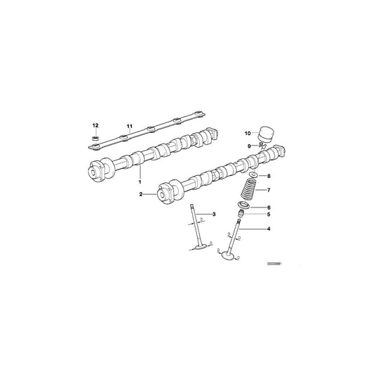 Genuine BMW 11311745106 E39 E31 E38 Inlet Camshaft Zyl.5-8 (Inc. 540i, 740iL & 840Ci) | ML Performance UK Car Parts