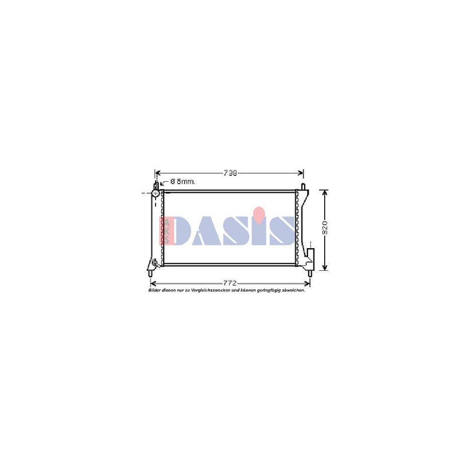 AKS Dasis 740456N Interior Blower