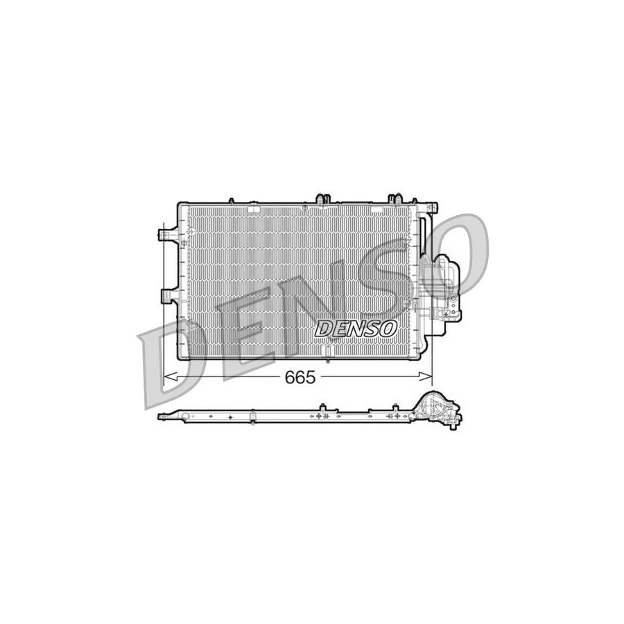 DENSO DCN20017 Air Conditioning Condenser