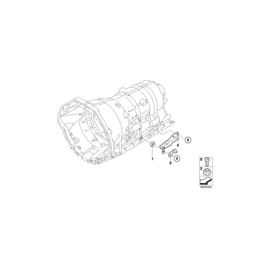 Genuine BMW 24147588758 F01 E71 F02 Support (Inc. 730d) | ML Performance UK Car Parts