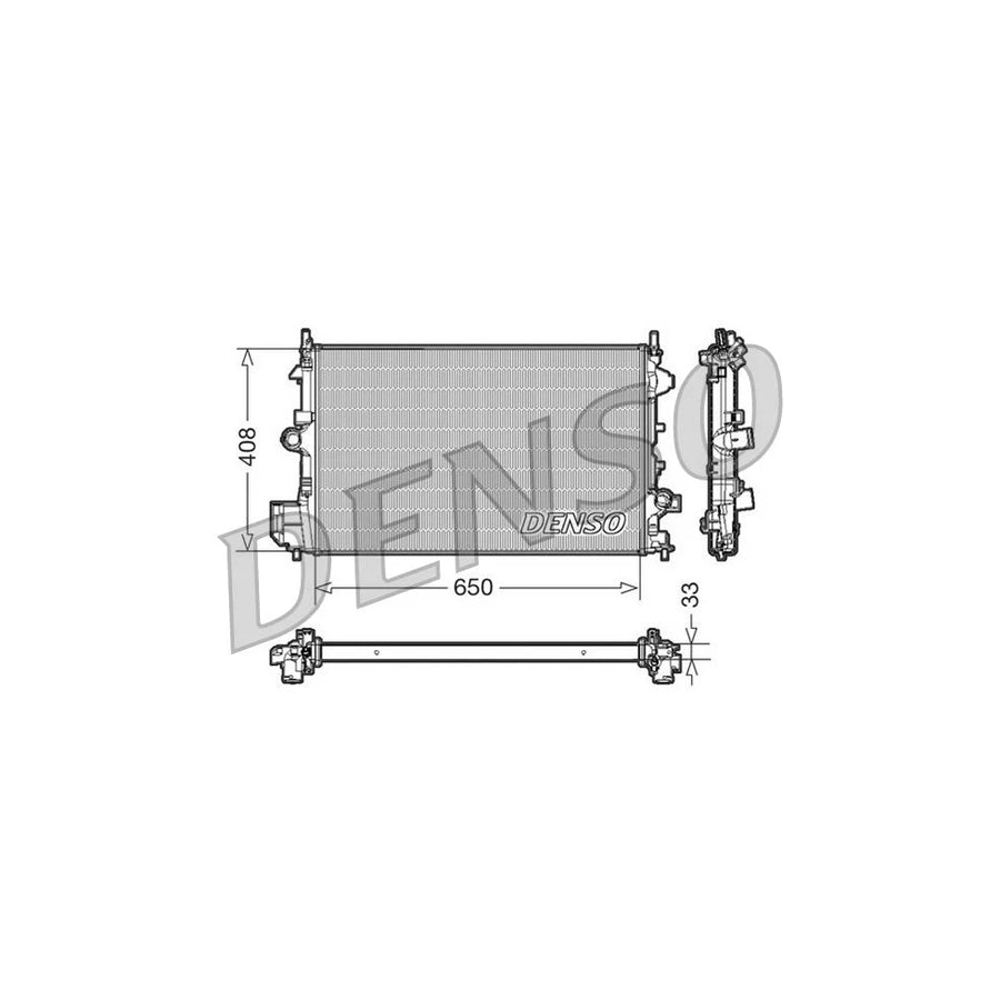 DENSO DRM20088 Engine Radiator