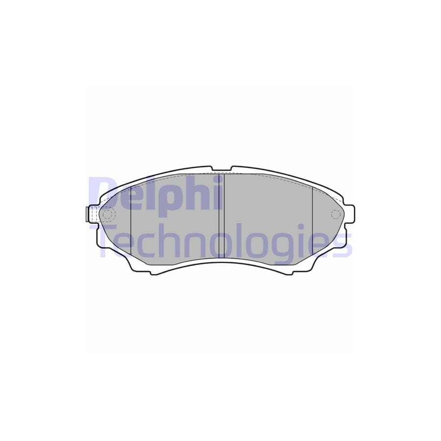 Delphi Lp2036 Brake Pad Set