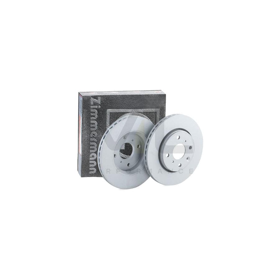 ZIMMERMANN COAT Z 600.3207.20 Brake Disc Internally Vented, Coated, High-carbon  - 1 piece