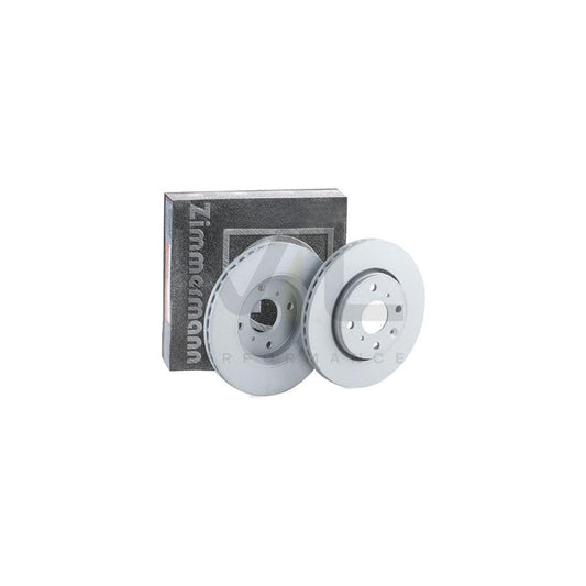 ZIMMERMANN COAT Z 600.3207.20 Brake Disc Internally Vented, Coated, High-carbon  - 1 piece