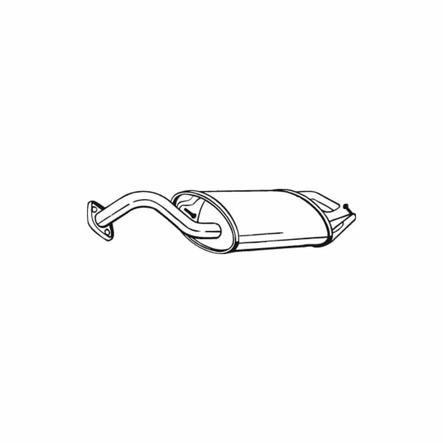 Bosal 228-073 Rear Silencer for Toyota Corolla IX Hatchback (E120)