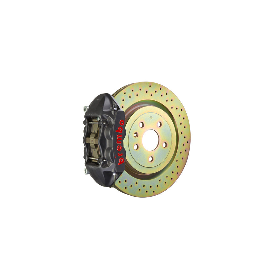 Brembo 1P4.7002AS Ford Focus Front GT-S 4-Pistons Drilled Big Brake Kit 336x28mm | ML Performance US Car Parts