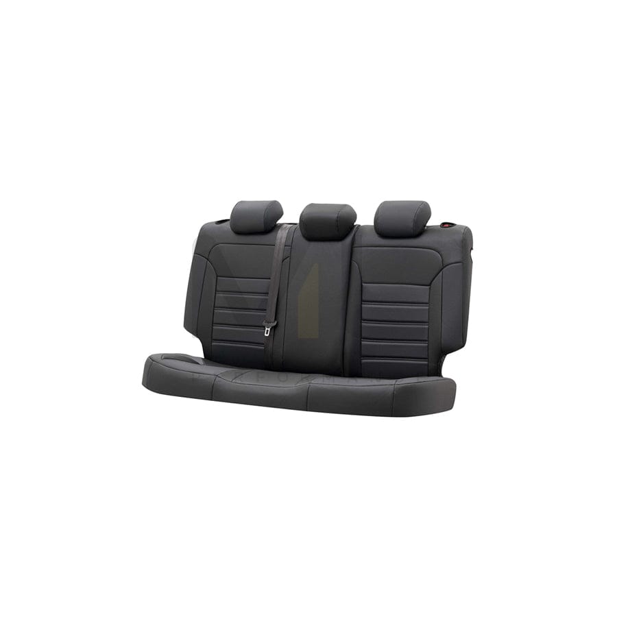 WALSER Robusto 38021 Car seat cover Black, Rear