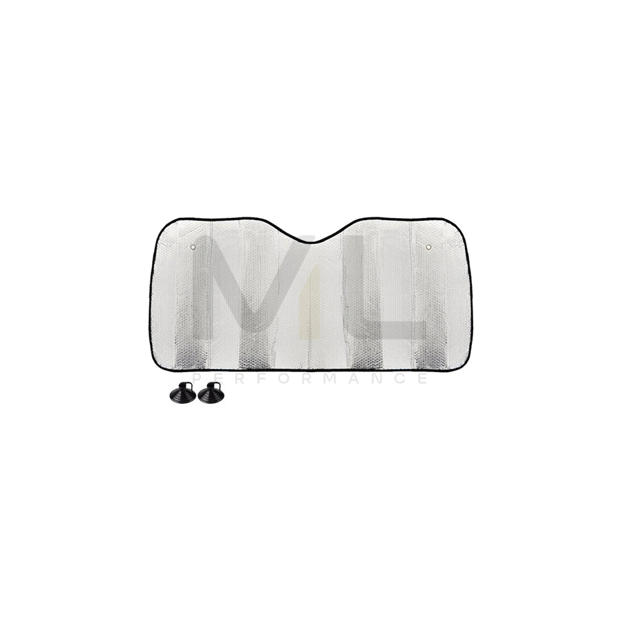 AMiO 01533 Car sun shade Silver, PE (Polyethylene), Quantity: 1