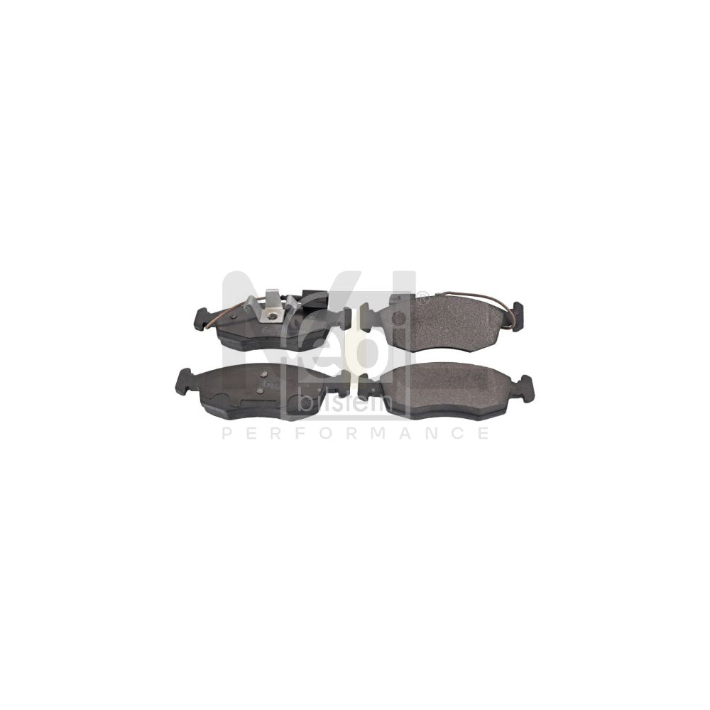 Febi Bilstein 16858 Brake Pad Set Front Axle, Incl. Wear Warning Contact