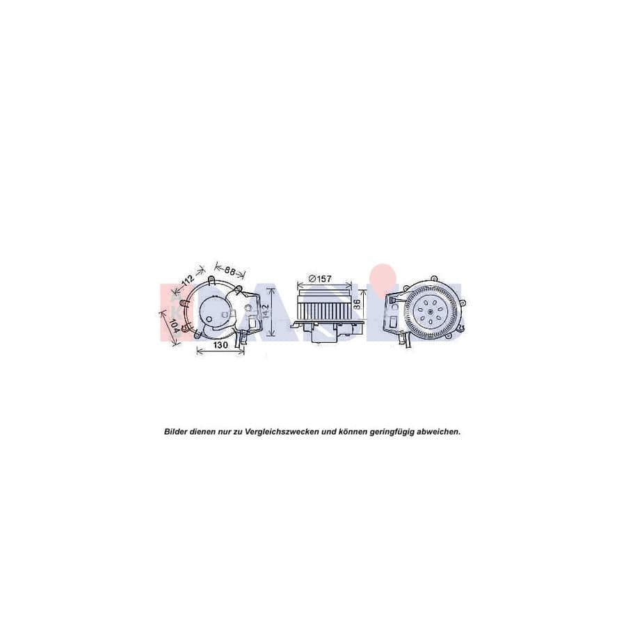AKS Dasis 740462N Interior Blower