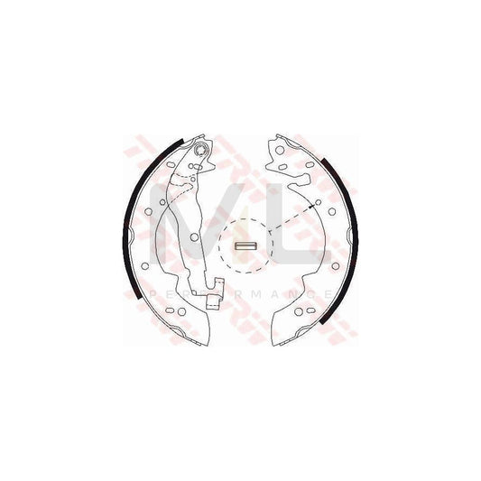 TRW GS8525 Brake Shoe Set | ML Performance Car Parts