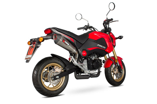 Scorpion RHA170SEO Honda MSX125 Grom Serket Taper Slip-On - Brushed Stainless Steel Sleeve | ML Performance US US