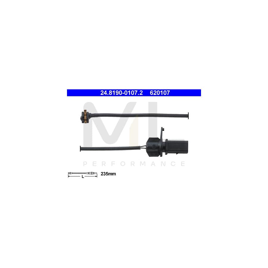 ATE 24.8190-0107.2 Brake pad wear sensor for VW PASSAT