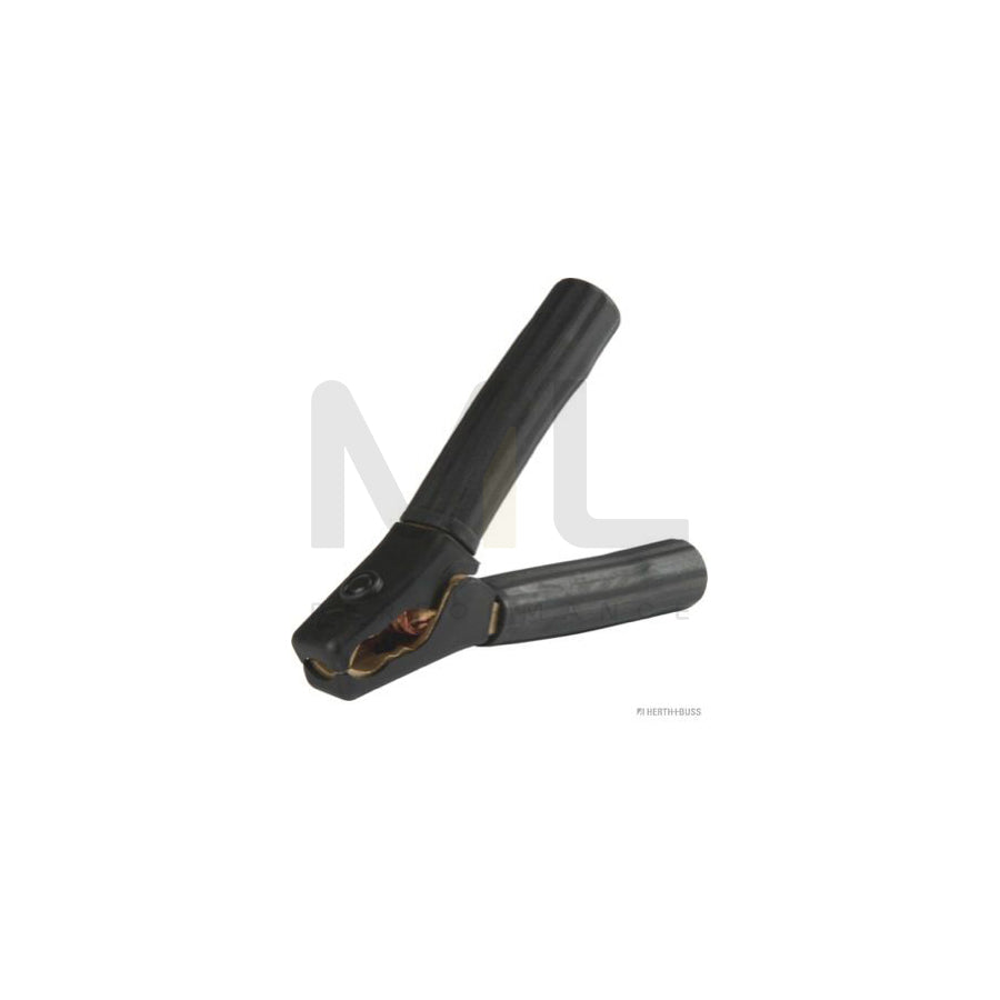 HERTH+BUSS ELPARTS 52289615 Crocodile clip with earth strap, with screw connection, Length: 158mm