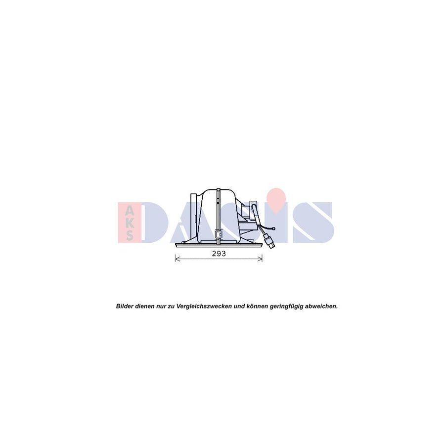 AKS Dasis 740473N Interior Blower for Renault Kangoo