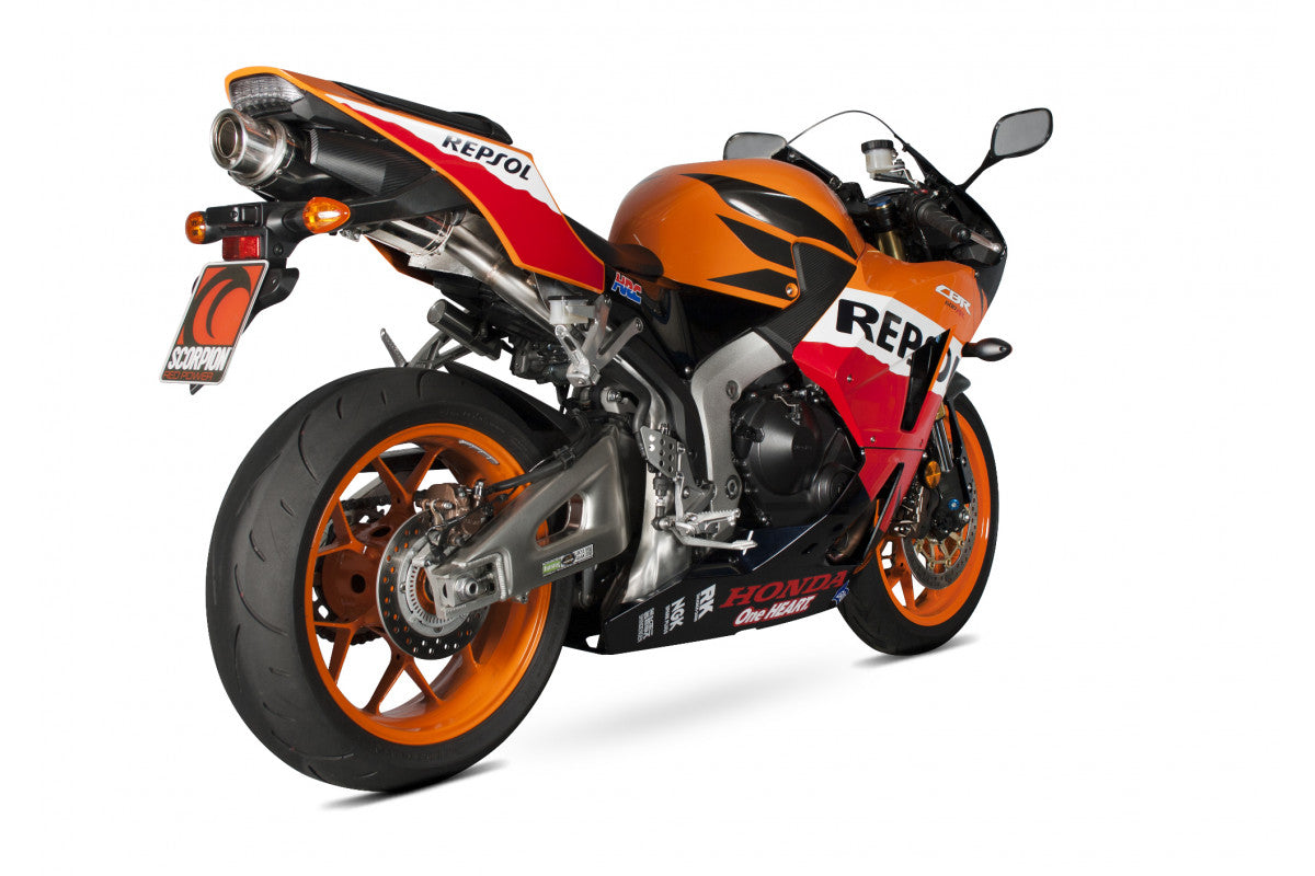 Scorpion HA158SEO Honda CBR600 RR Stealth Slip-On - Polished Stainless Steel Sleeve | ML Performance US US