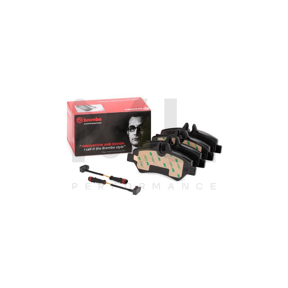 Brembo P 50 084 Brake Pad Set With Brake Caliper Screws | ML Performance Car Parts