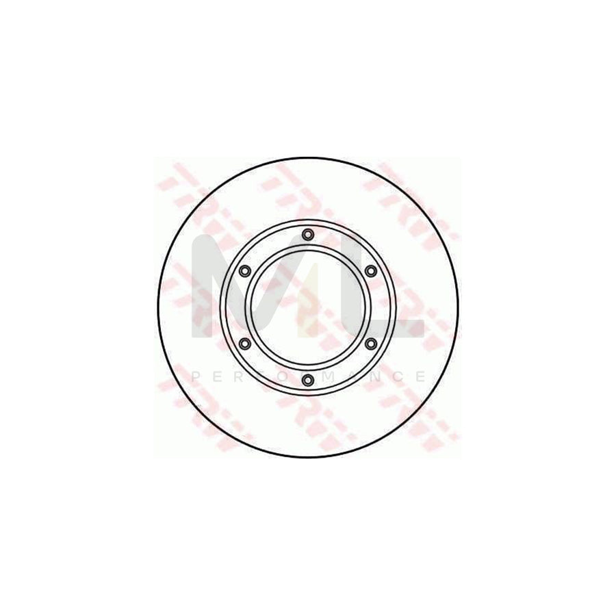 TRW DF1946 Brake Disc Solid | ML Performance Car Parts