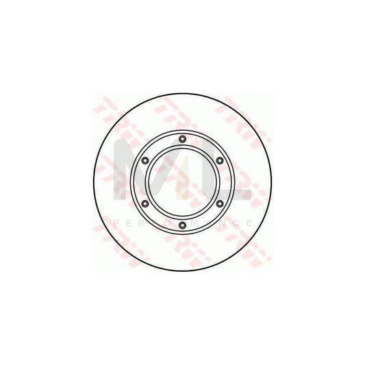 TRW DF1946 Brake Disc Solid | ML Performance Car Parts