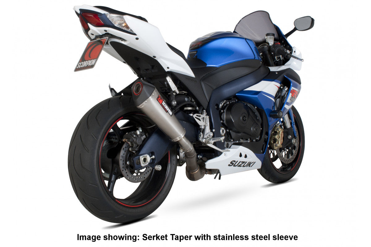 Scorpion RSI111CEO Suzuki GSX-R1000 Serket Taper Slip-On - Carbon Fibre Sleeve | ML Performance US US