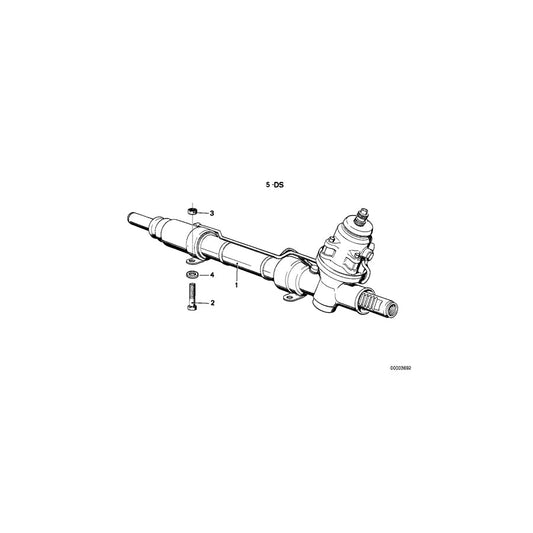 Genuine BMW 32131127793 E30 Exch. Hydro Steering Gear (Inc. 320i, 316 & 323i) | ML Performance US Car Parts