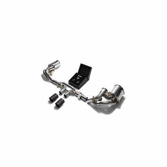 Armytrix P91GS-DS38M Valvetronic Exhaust System Porsche 991 GT3 | GT3 RS 2014-2019 with Dual Matte Black 4"