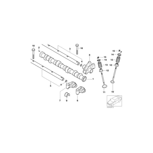 Genuine BMW 11317510771 R50 Camshaft (Inc. One 1.4i) | ML Performance UK Car Parts