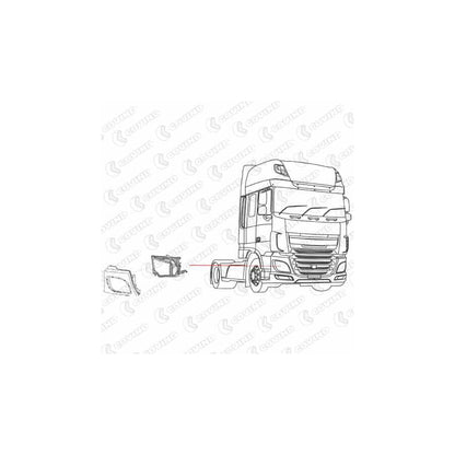 Covind Xf6/102 Mounting Bracket, Bumper