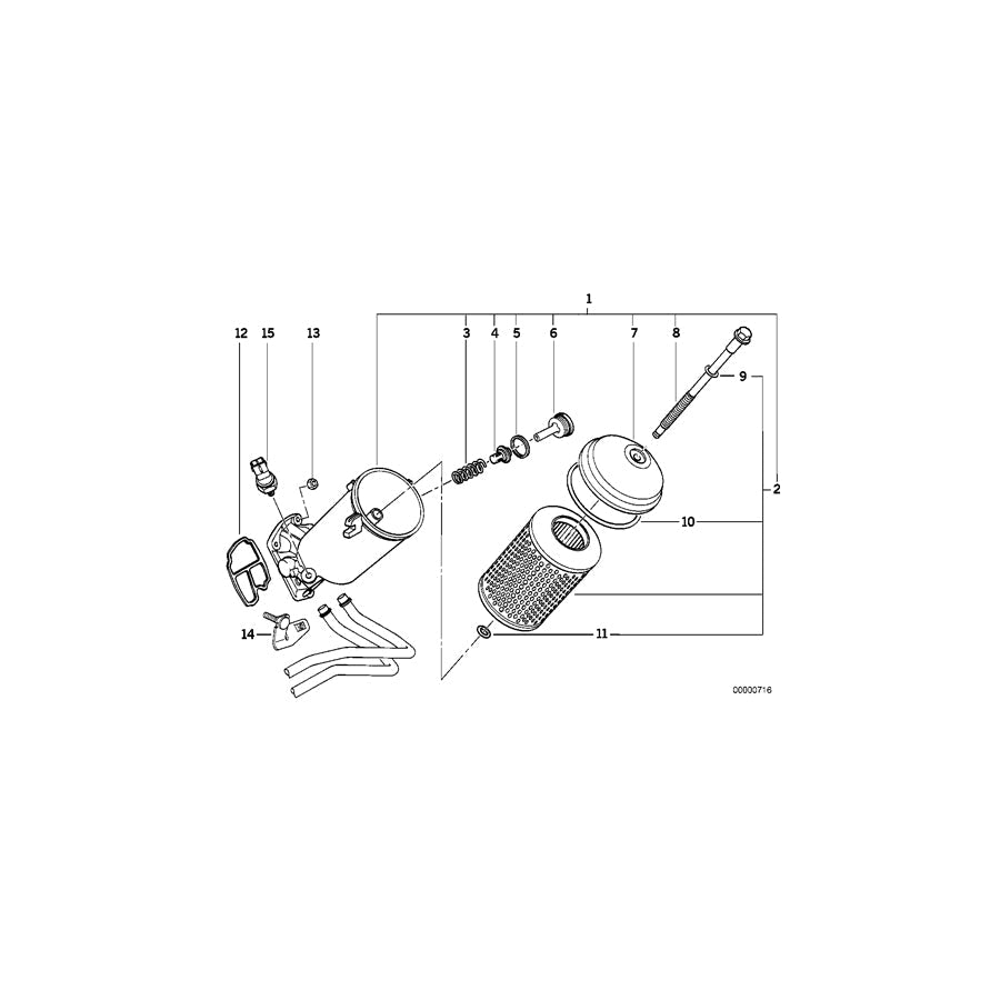 Genuine BMW 11422242433 E36 E34 O-Ring 101X4,2 (Inc. 325td, 524td & 525tds) | ML Performance US Car Parts