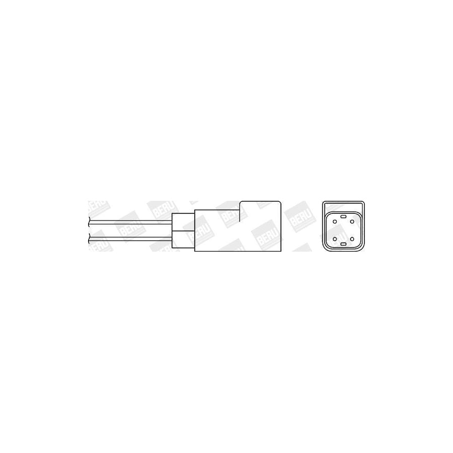 Beru Ozh014 Lambda Sensor