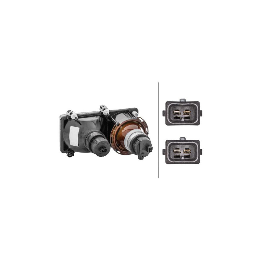 Hella 1DL 007 739-021 Headlight