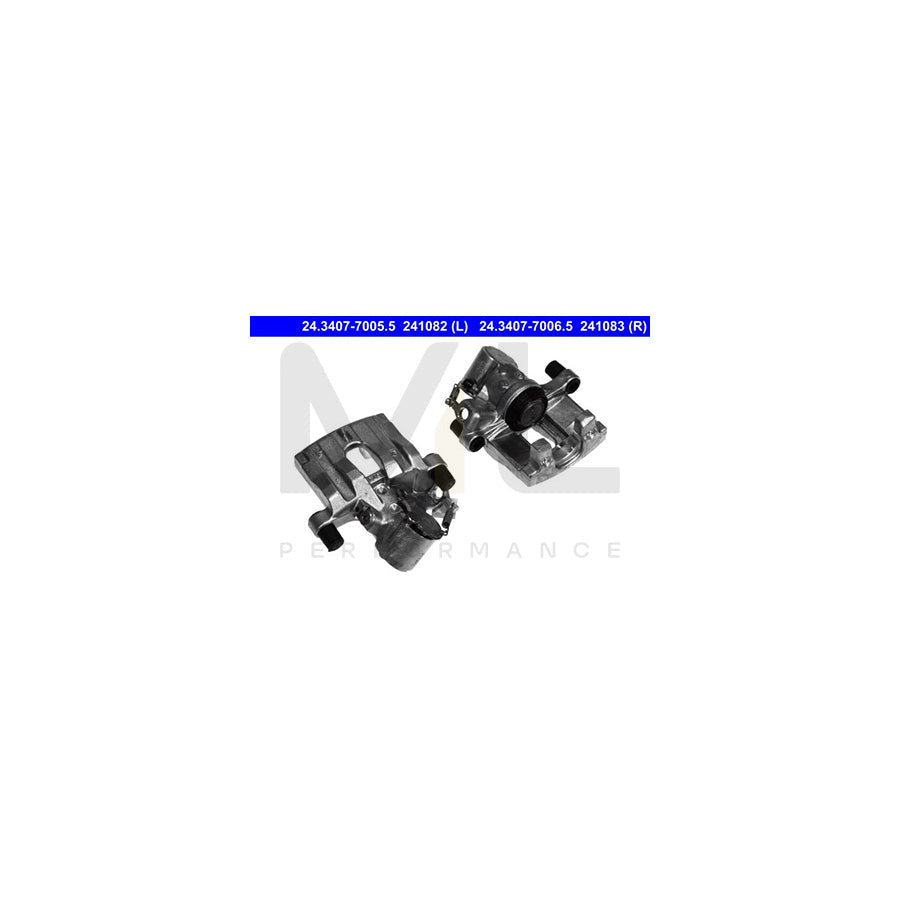 ATE 24.3407-7005.5 Brake Caliper without holder