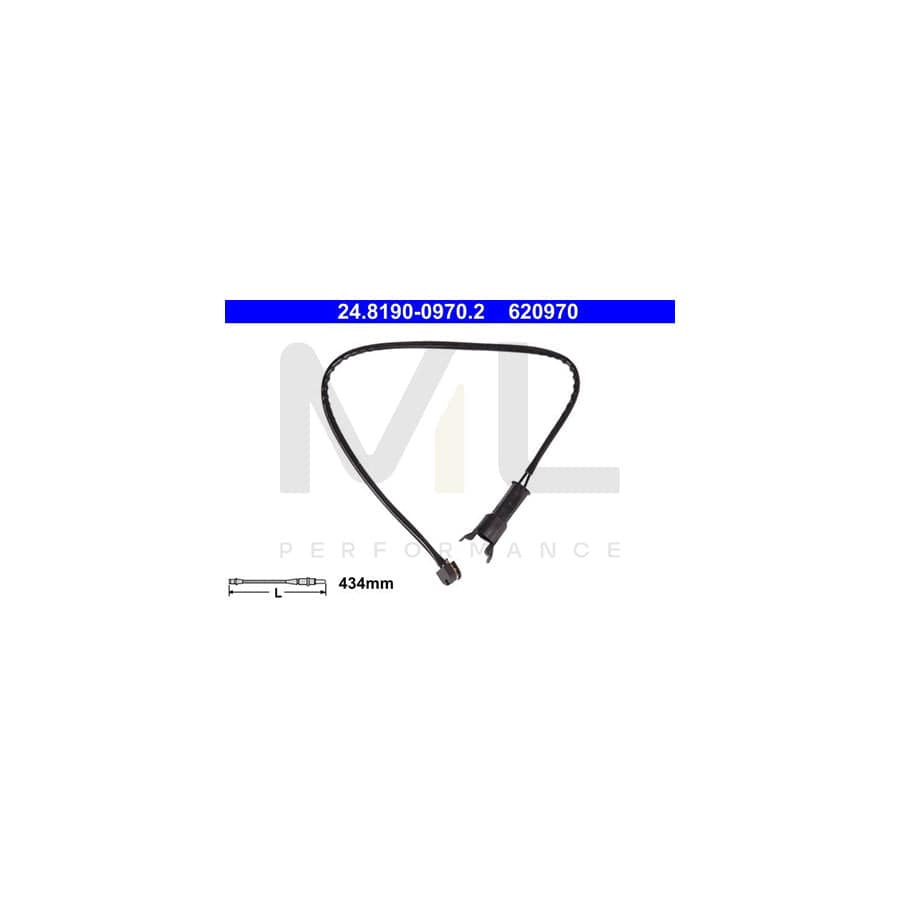 ATE 24.8190-0970.2 Brake pad wear sensor