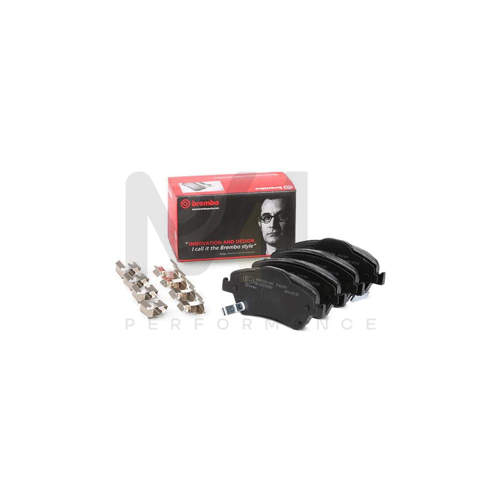 Brembo P 83 079 Brake Pad Set With Acoustic Wear Warning | ML Performance Car Parts