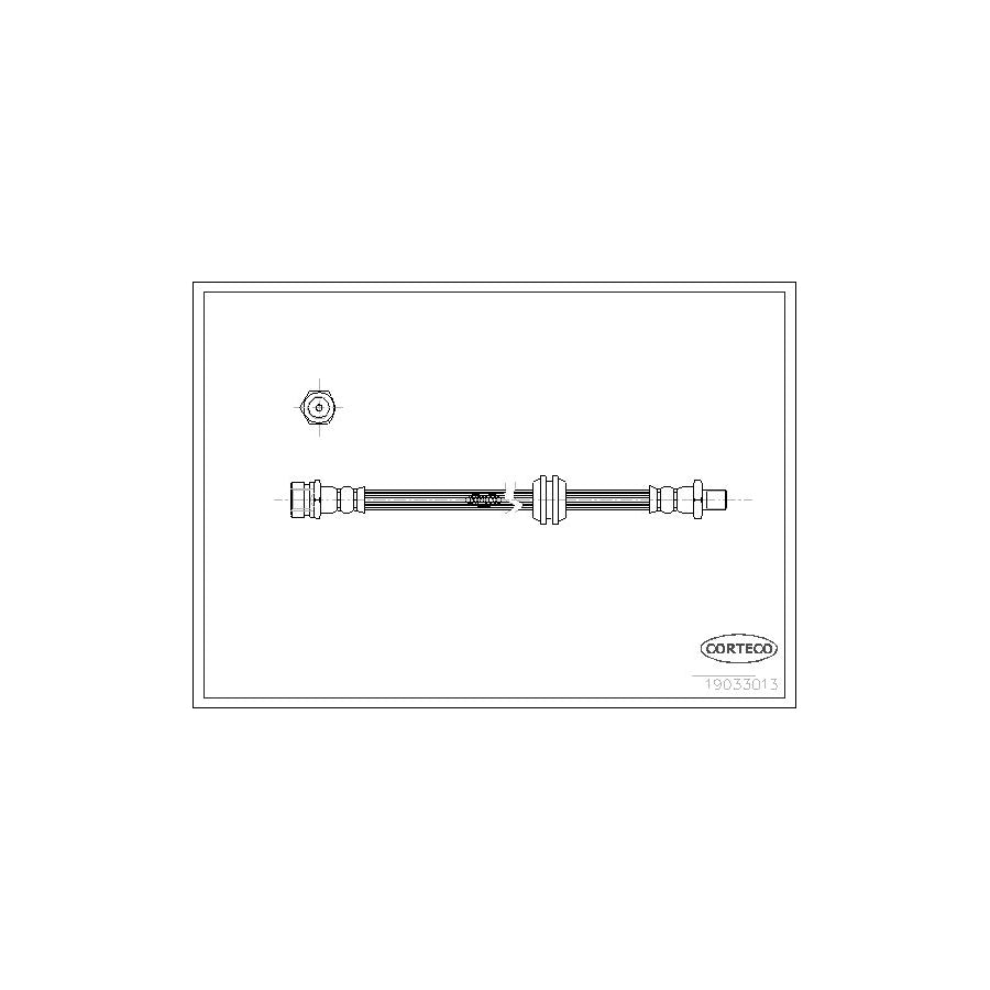 Corteco 19033013 Brake Hose