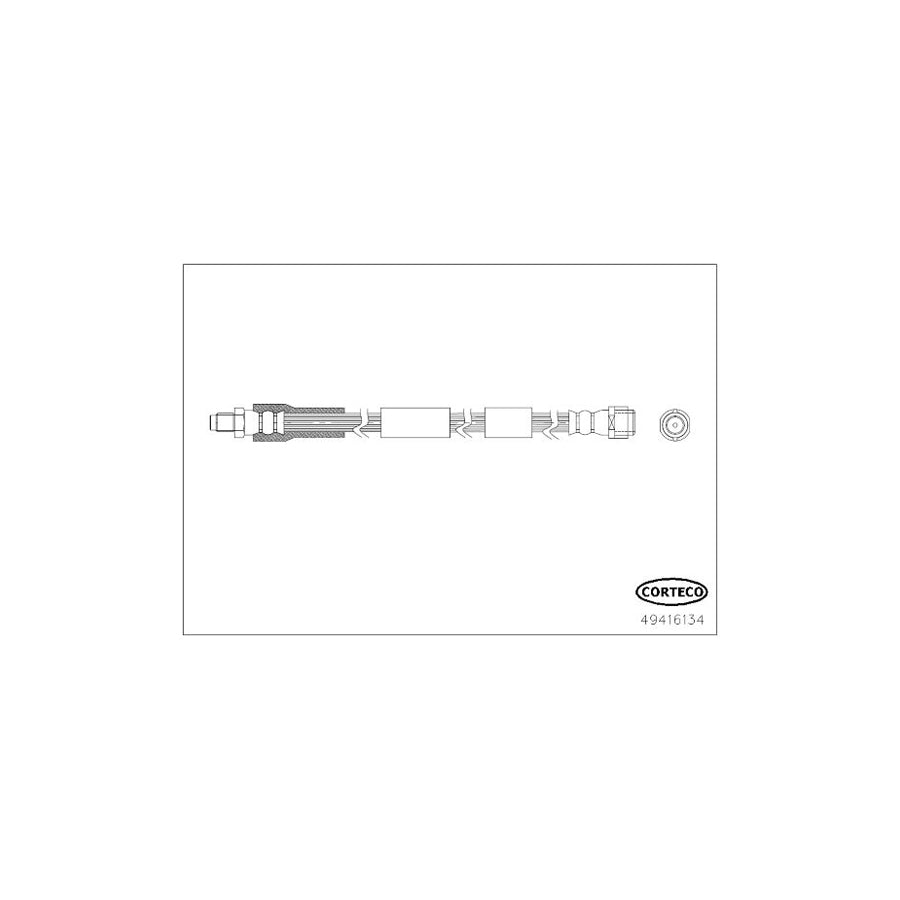 Corteco 49416134 Brake Hose