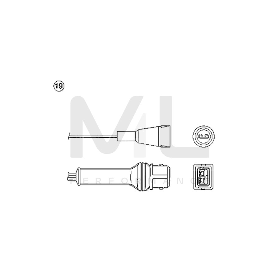 NTK Lambda Sensor / O2 Sensor (NGK 1805) - OZA446-E12 | ML Car Parts UK | ML Performance