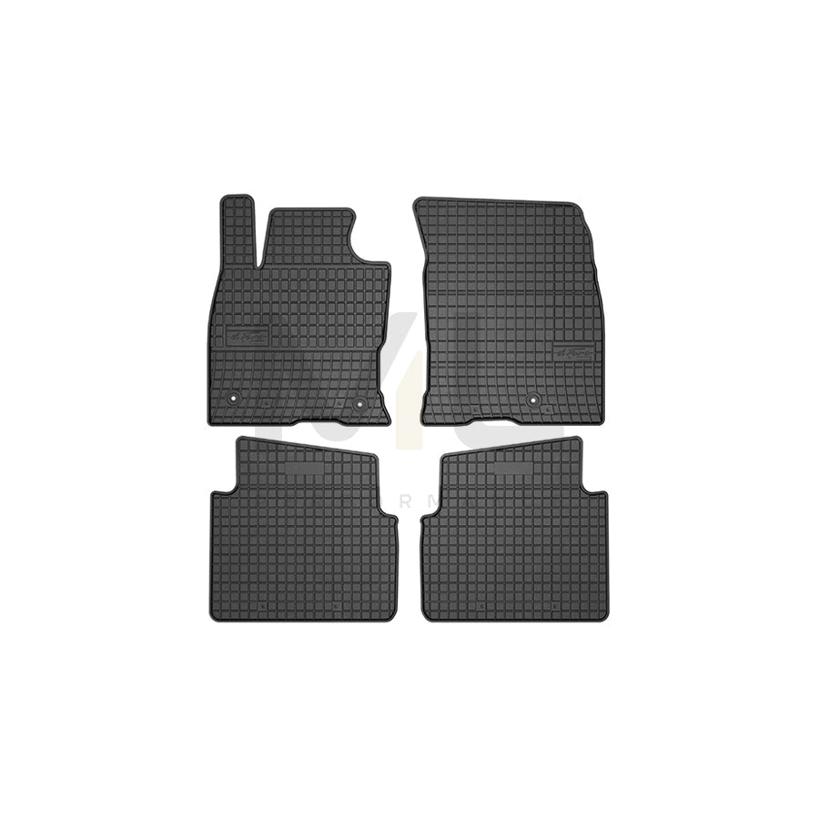 FROGUM Tailored, Basic 411012 Floor mat set for FORD Kuga Mk3 Elastomer, Front and Rear, Quantity: 4, Black, (LHD)