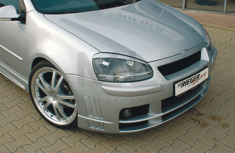 Rieger 00059302 VW Mk5 Golf Front Bumper 1 | ML Performance UK Car Parts
