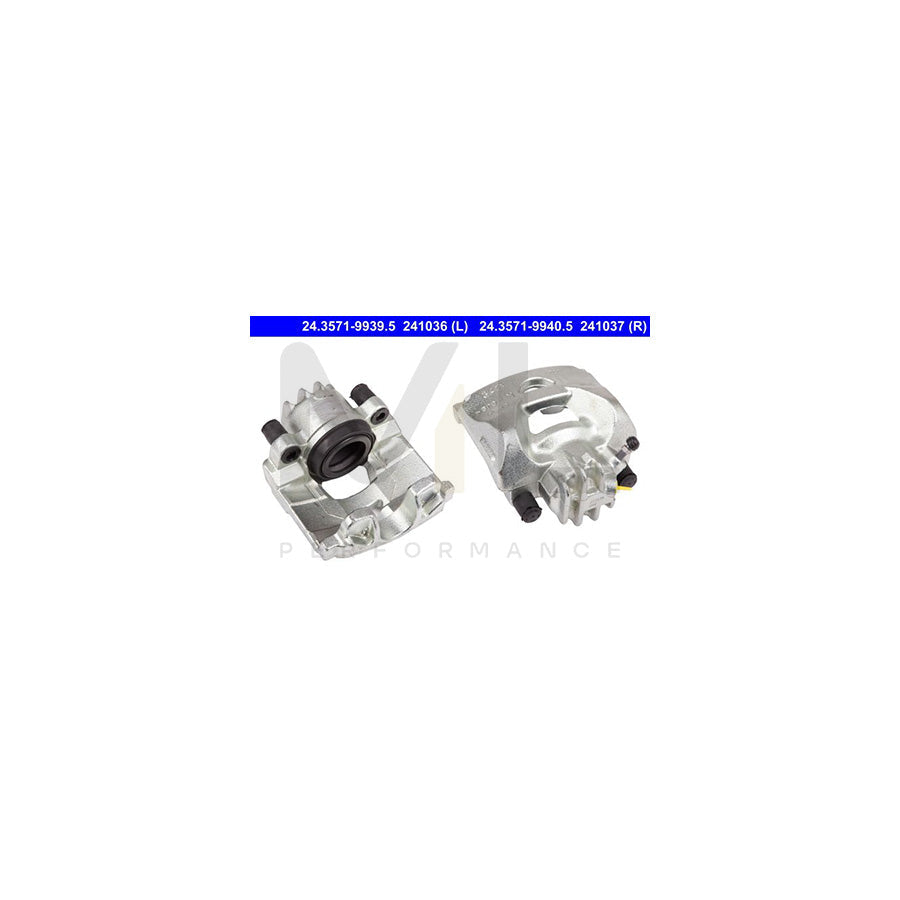 ATE 24.3571-9939.5 Brake Caliper without holder